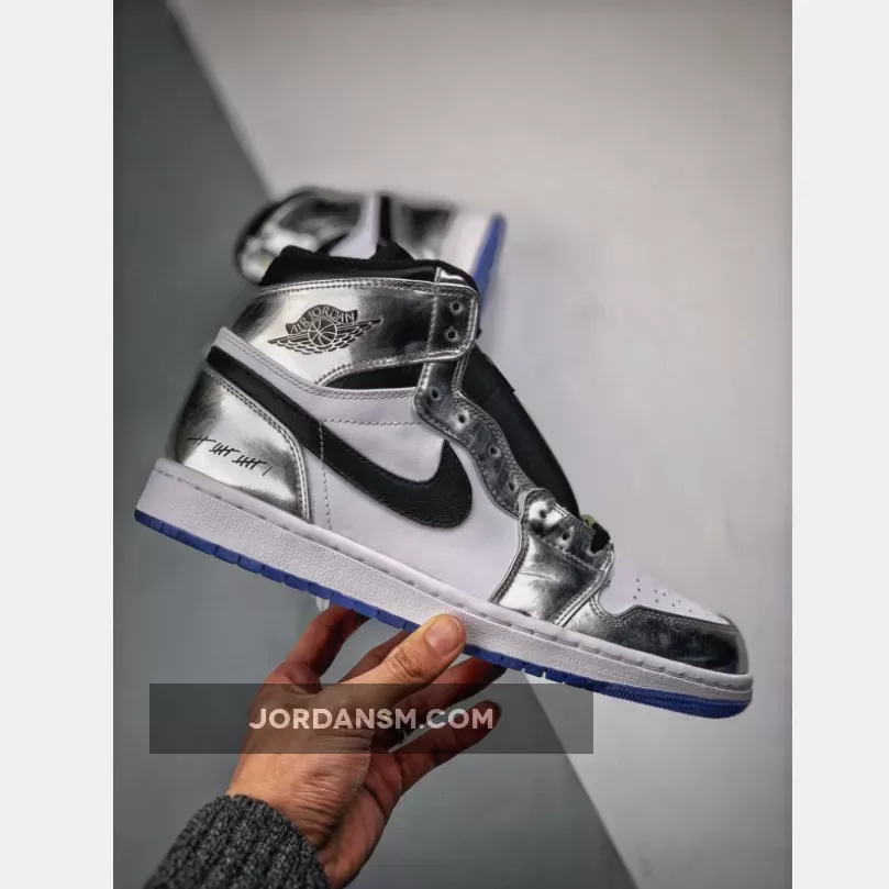 Air Jordan 1 High Pass The Torch Chrome/White-Turbo Green-Black