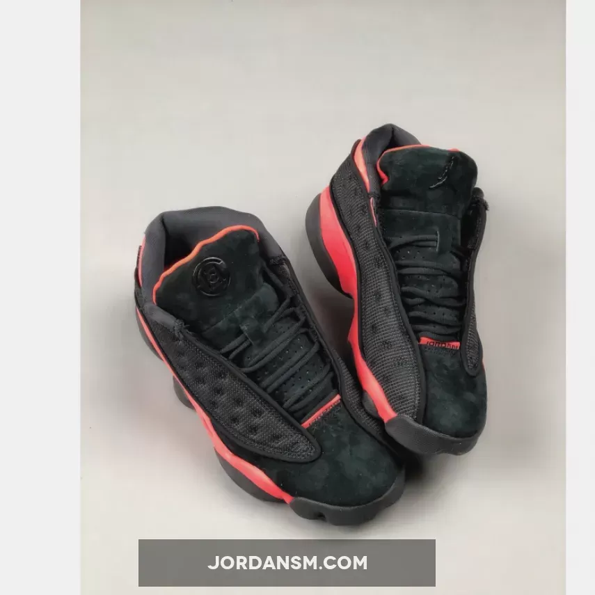 Clot x Air Jordan 13 Low Black/Infrared 23 AT3102-006 / infrared jordan 13