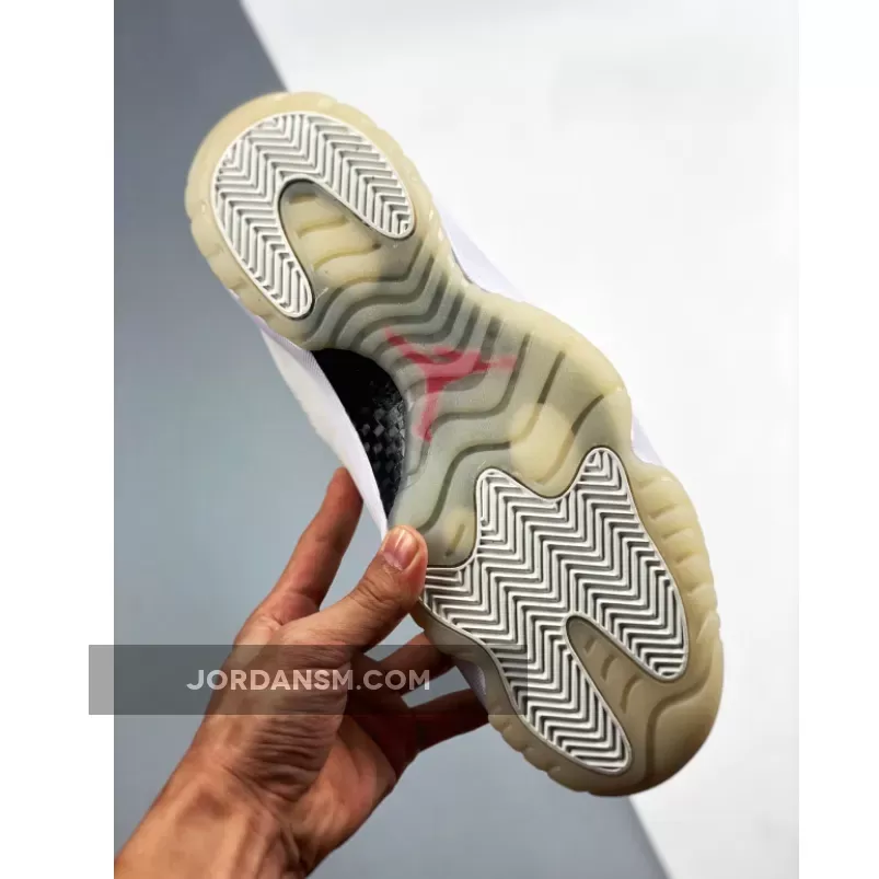 Air Jordan 11 Platinum Tint/Sail-University Red 378037-016 New Releases