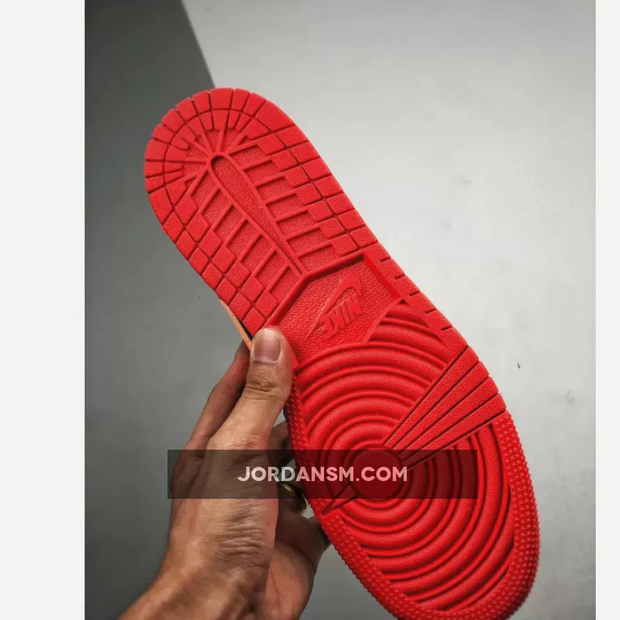 Air Jordan 1 Mid 'Multi-Color' Black/Total Orange / nike air jordan mid black multicolor