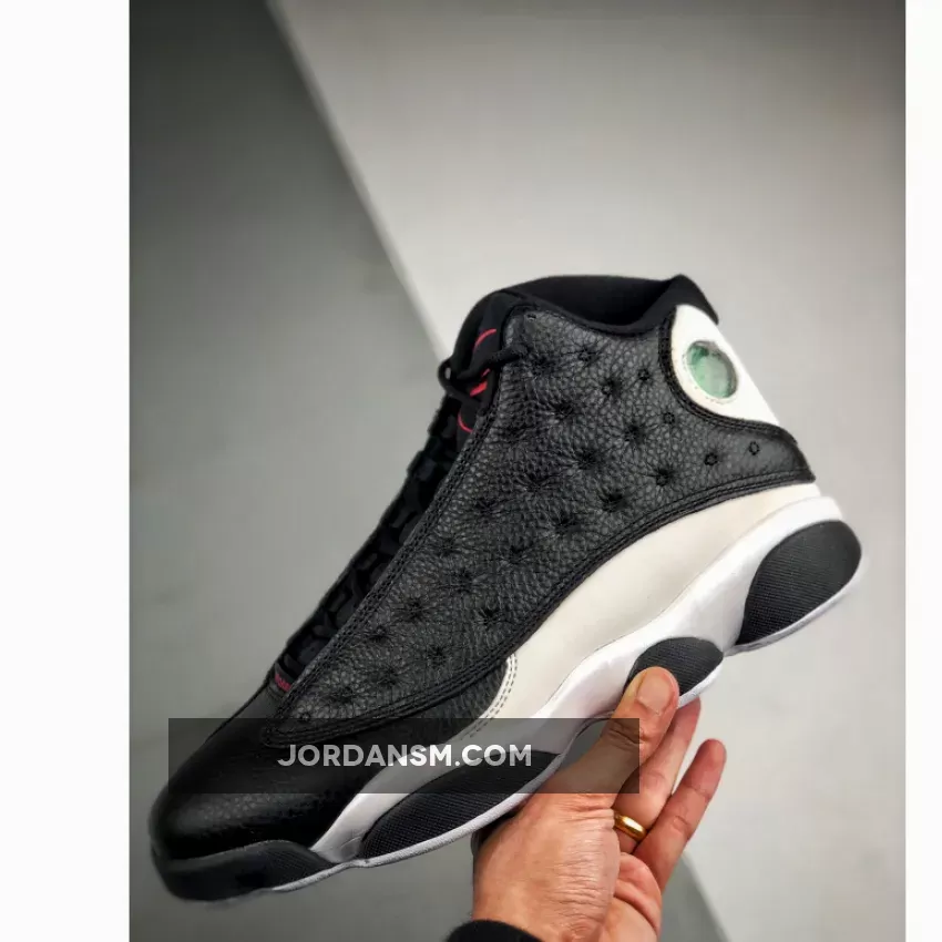 Air Jordan 13 'Reverse He Got Game' Black/White-Gym Red 414571-061 Restock