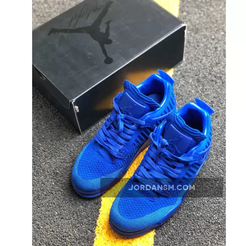 Air Jordan 4 Flyknit Hyper Royal AQ3559-400