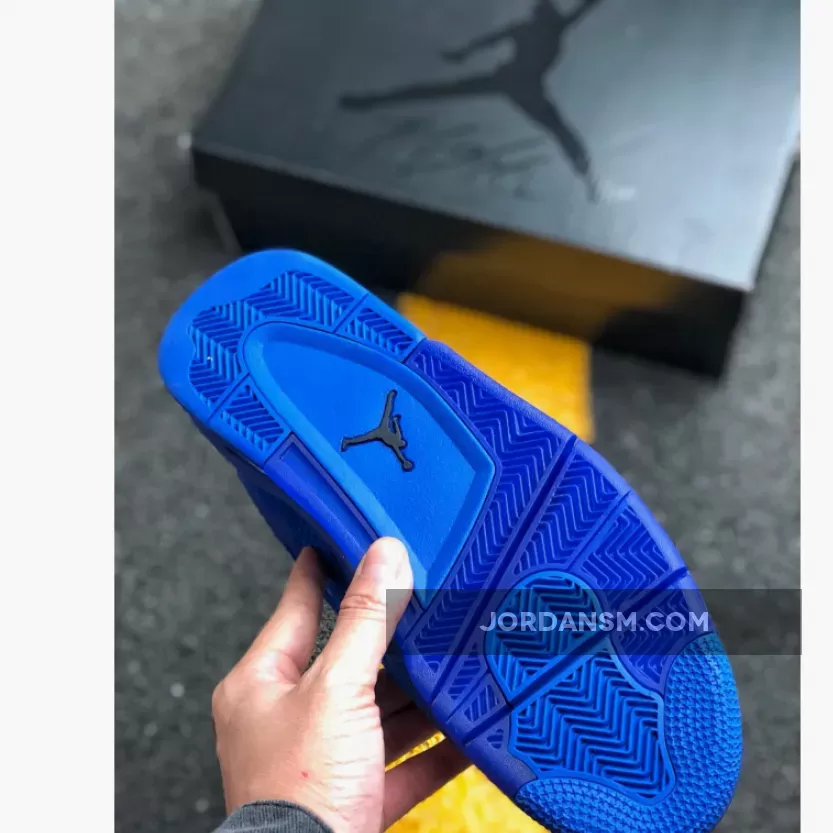 Air Jordan 4 Flyknit Hyper Royal AQ3559-400