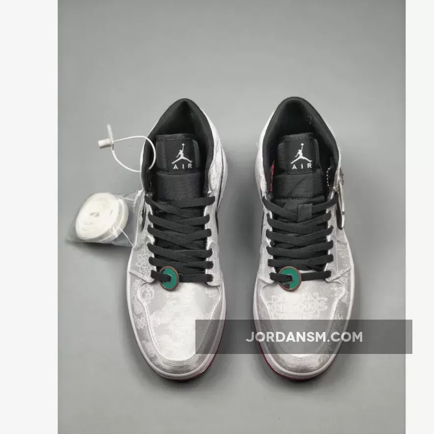 CLOT X Air Jordan 1 Mid 'Fearless' CU2804-100 Online