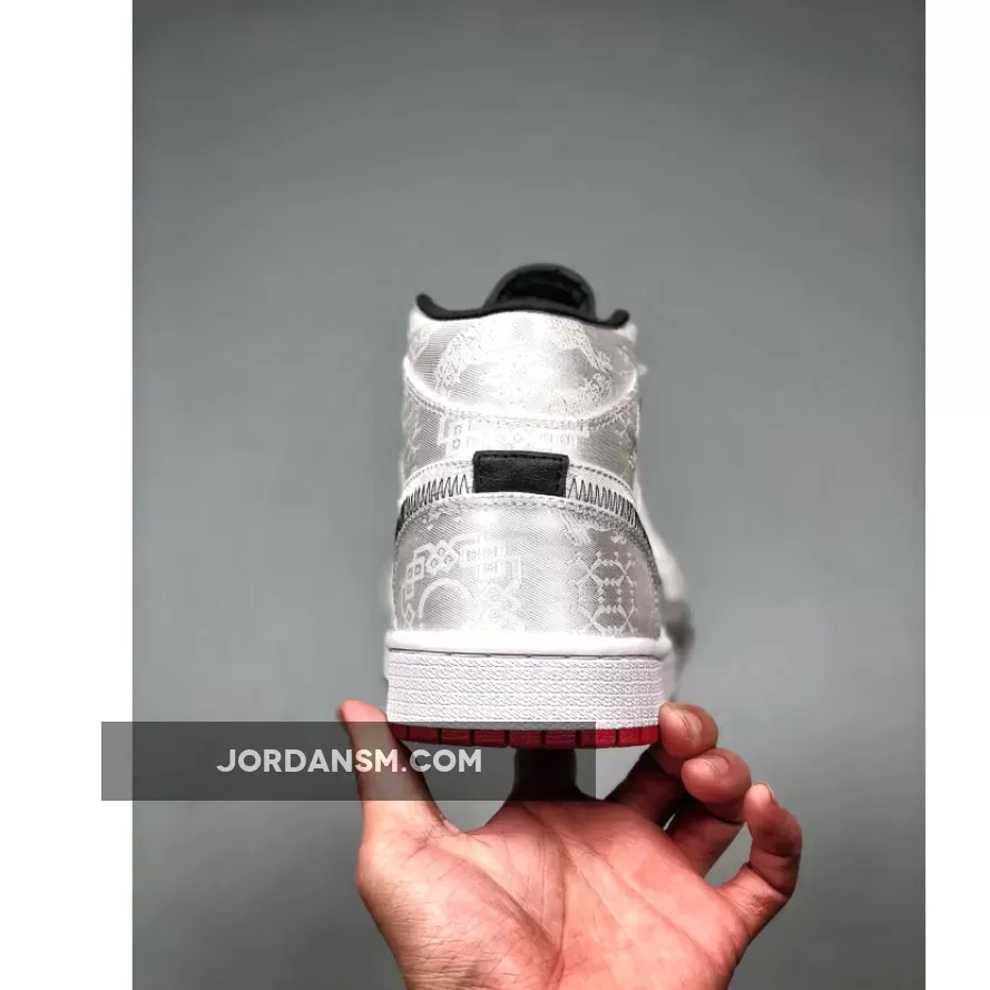CLOT X Air Jordan 1 Mid 'Fearless' CU2804-100 Online