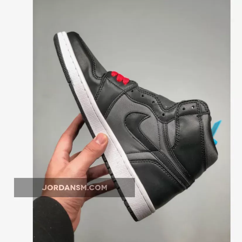 Air Jordan 1 High OG ‘Black Satin’ Black/Gym Red-Black-White