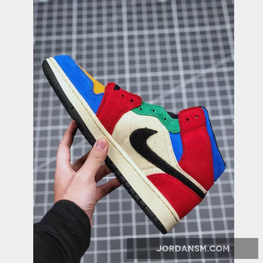 Blue The Great X Air Jordan 1 Mid 'Fearless' CU2805-100 Restock