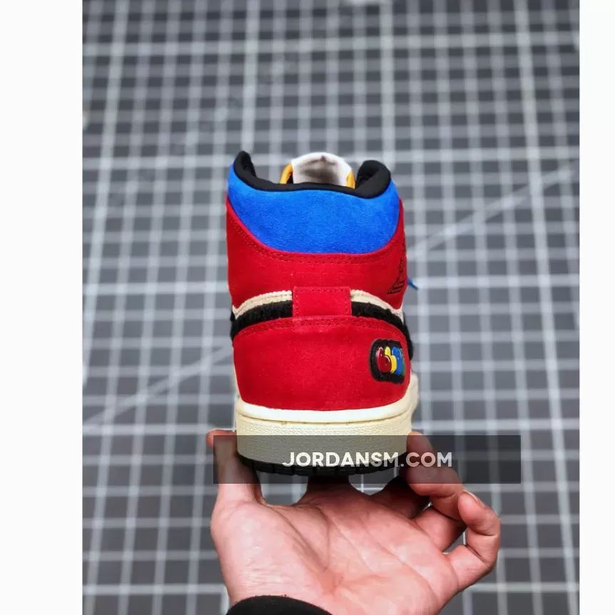 Blue The Great X Air Jordan 1 Mid 'Fearless' CU2805-100 Restock