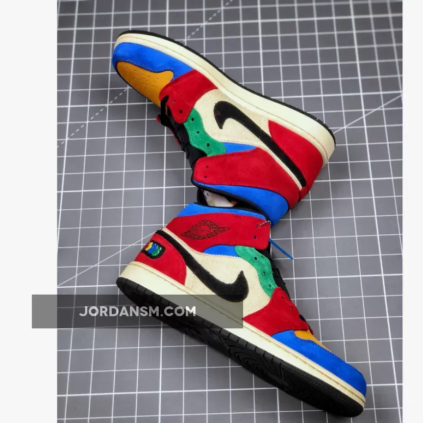 Blue The Great X Air Jordan 1 Mid 'Fearless' CU2805-100 Restock