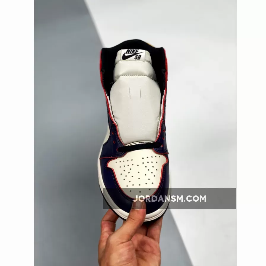 Nike SB X Air Jordan 1 High OG 'Lakers' Court Purple/Sail CD6578-507 New Releases