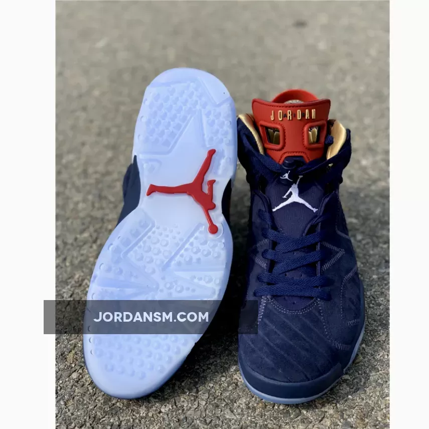 Air Jordan 6 Doernbecher Navy/White-Varsity Red-Metallic Gold CI6293-416 Online