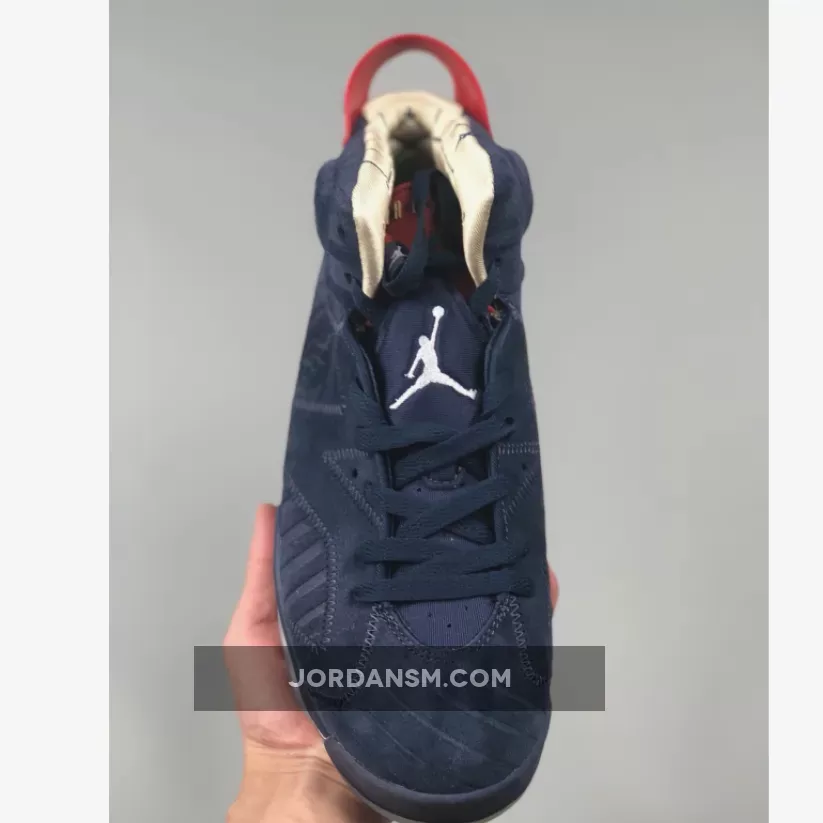 Air Jordan 6 Doernbecher Navy/White-Varsity Red-Metallic Gold CI6293-416 Online