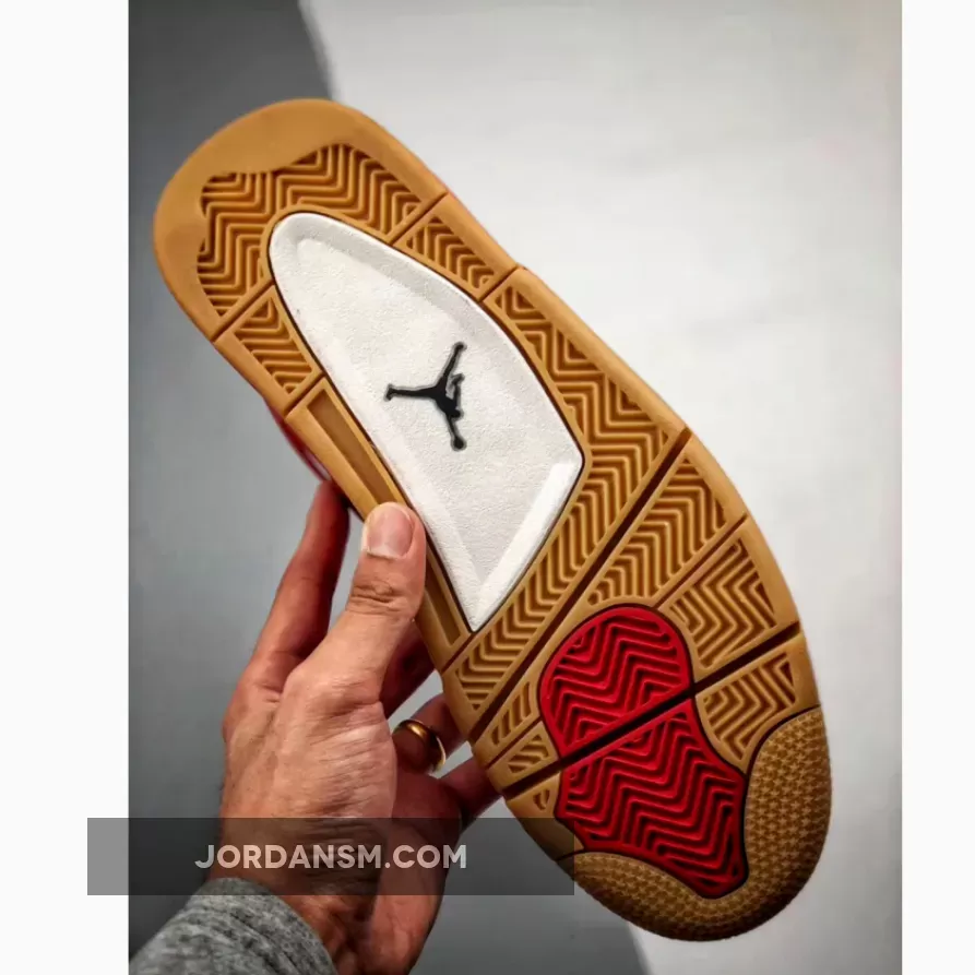 Air Jordan 4 ‘Singles Day’ Fire Red/Summit White-Black AV3914-600 Restock