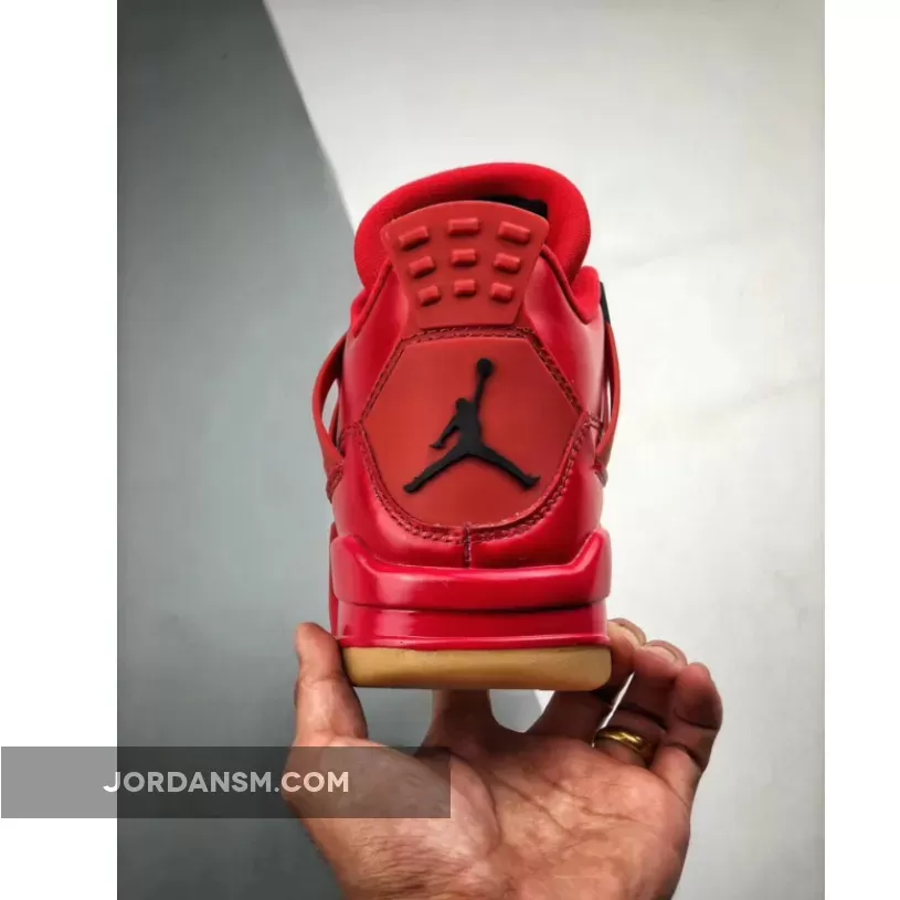 Air Jordan 4 ‘Singles Day’ Fire Red/Summit White-Black AV3914-600 Restock