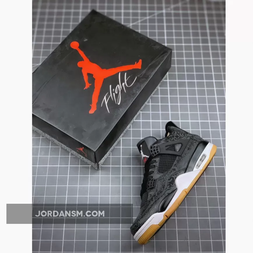 Air Jordan 4 SE Laser Black Gum