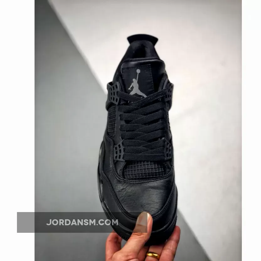 Air Jordan 4 Retro 'Black Cat' Black/Black-Light Graphite 308497-002 New Releases