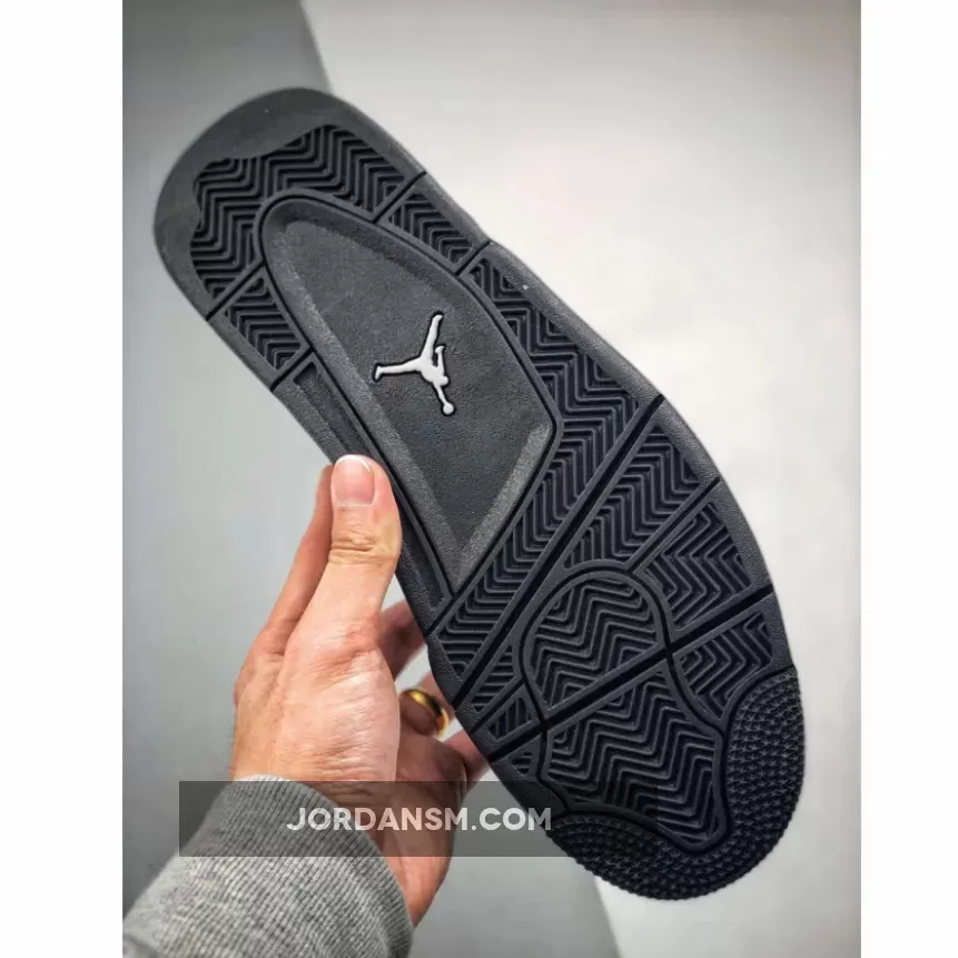 Air Jordan 4 Retro 'Black Cat' Black/Black-Light Graphite 308497-002 New Releases