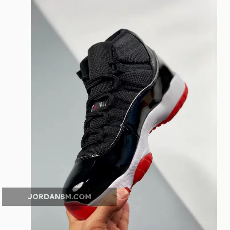 Air Jordan 11 ‘Bred 2019’ Black/White-Varsity Red 378037-061 Online