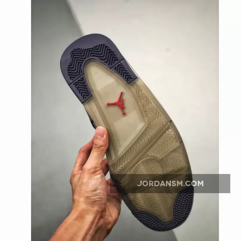 Travis Scott X Air Jordan 4 'Purple Suede' Online