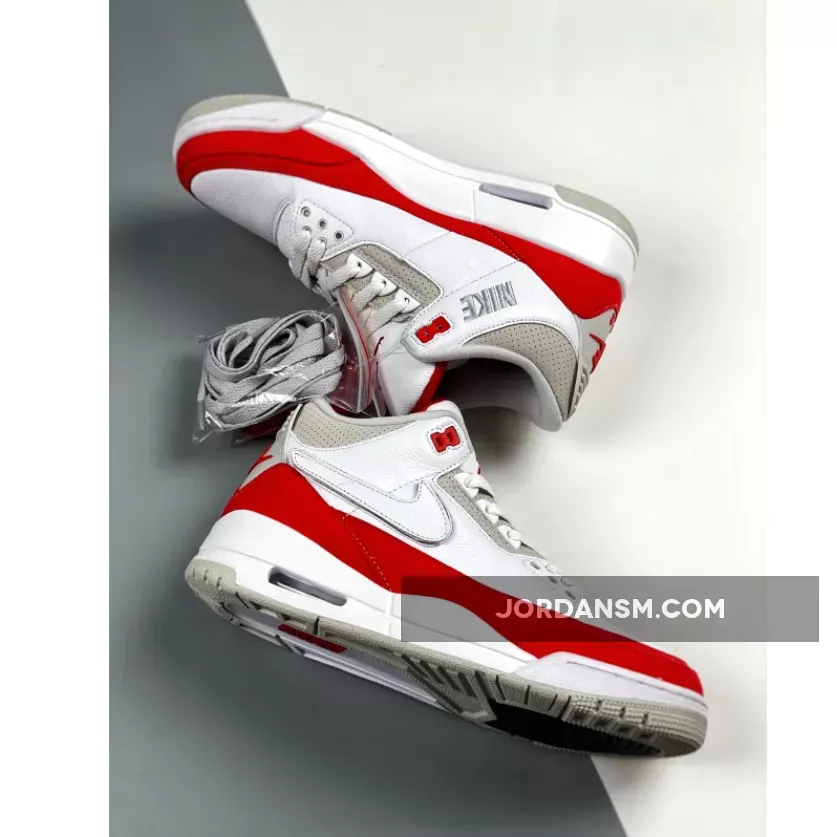 Air Jordan 3 Tinker Air Max 1 University Red/White CJ0939-100 Restock