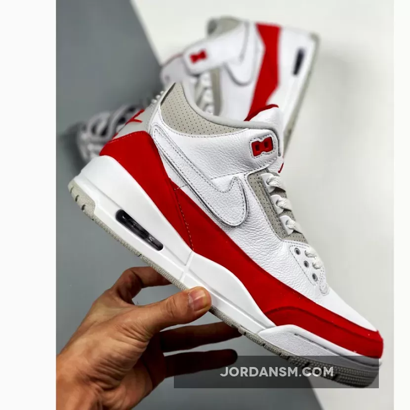 Air Jordan 3 Tinker Air Max 1 University Red/White CJ0939-100 Restock