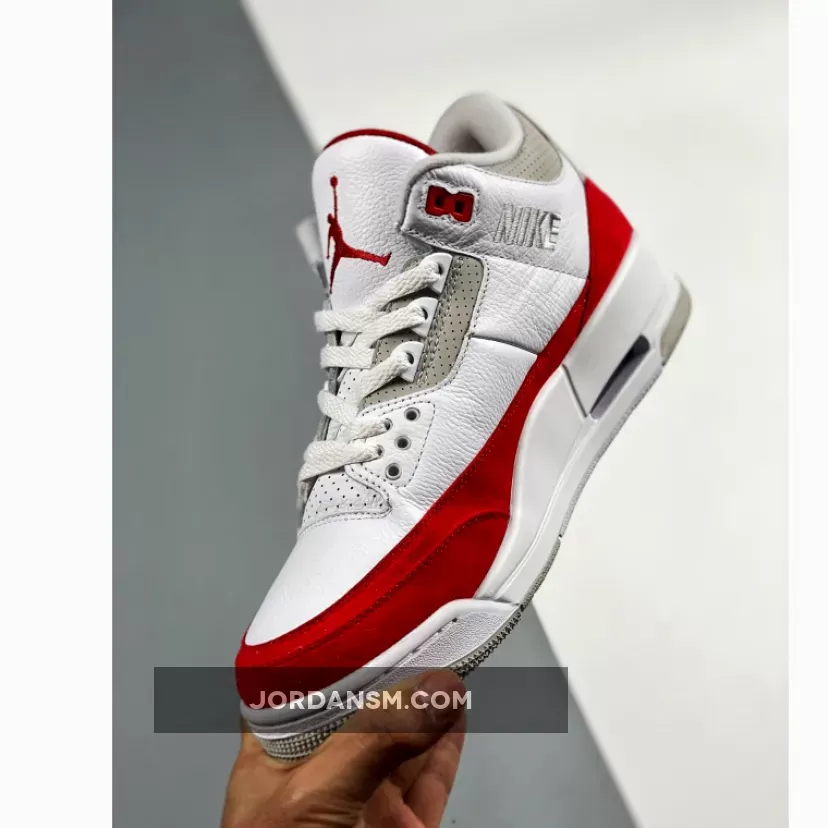Air Jordan 3 Tinker Air Max 1 University Red/White CJ0939-100 Restock