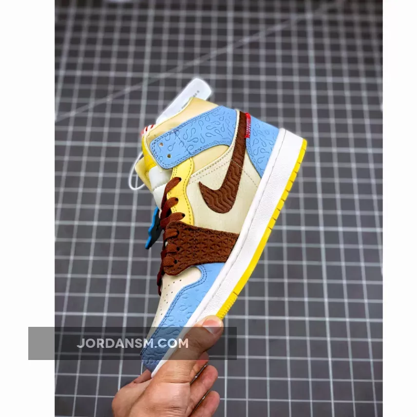 Maison Chateau X Air Jordan 1 Mid 'Fearless' CU2803-200 Restock
