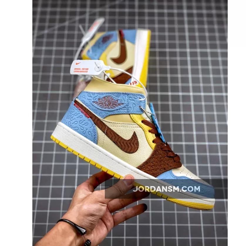 Maison Chateau X Air Jordan 1 Mid 'Fearless' CU2803-200 Restock