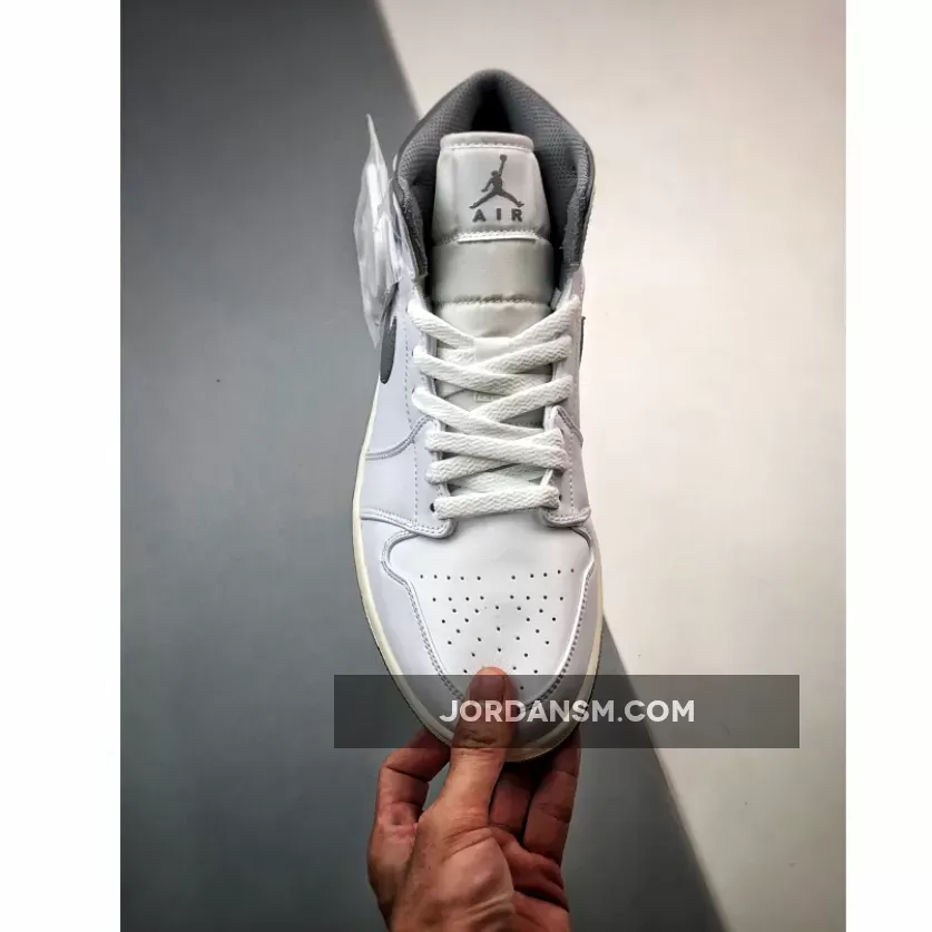 Air Jordan 1 Mid 'Neutral Grey' 554724-135 / jordan 1 mid neutral