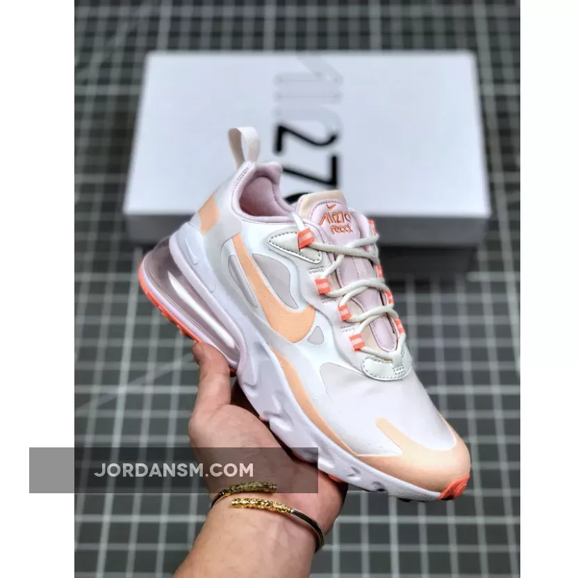 Nike Air Max 270 React Crimson Tint / Nike Air Max 270 React Summit White Crimson Tint WMNS CJ0619-103