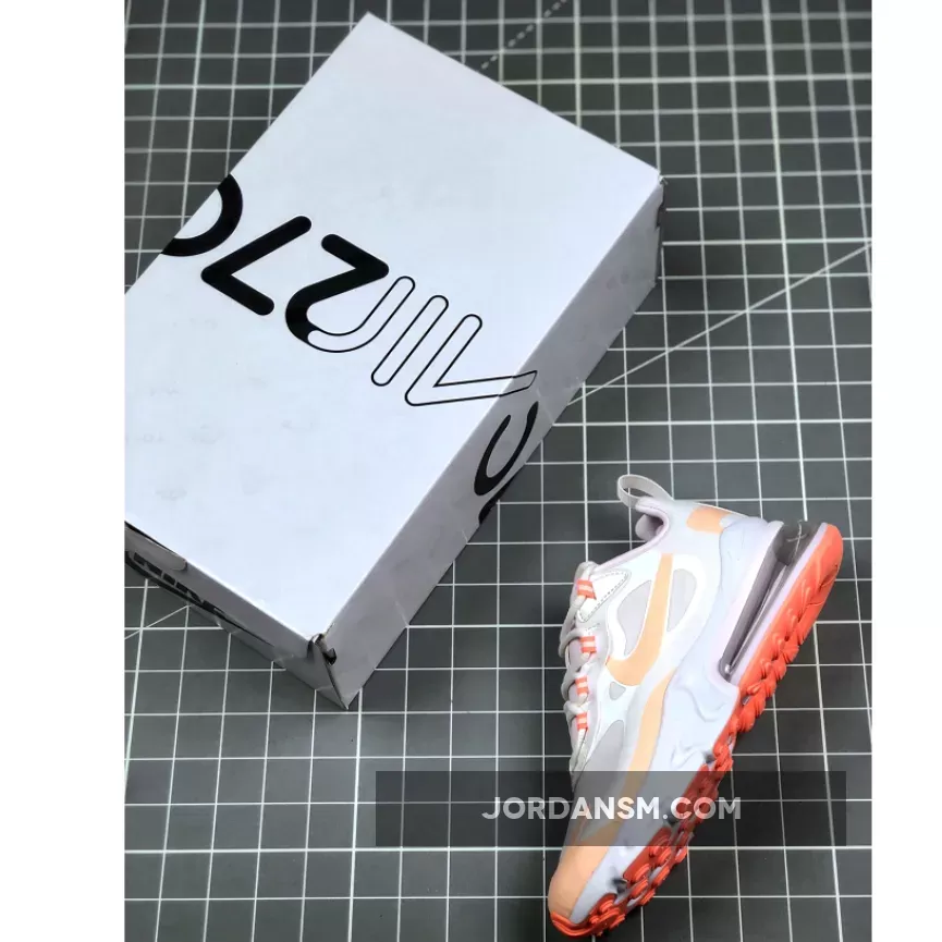 Nike Air Max 270 React Crimson Tint / Nike Air Max 270 React Summit White Crimson Tint WMNS CJ0619-103