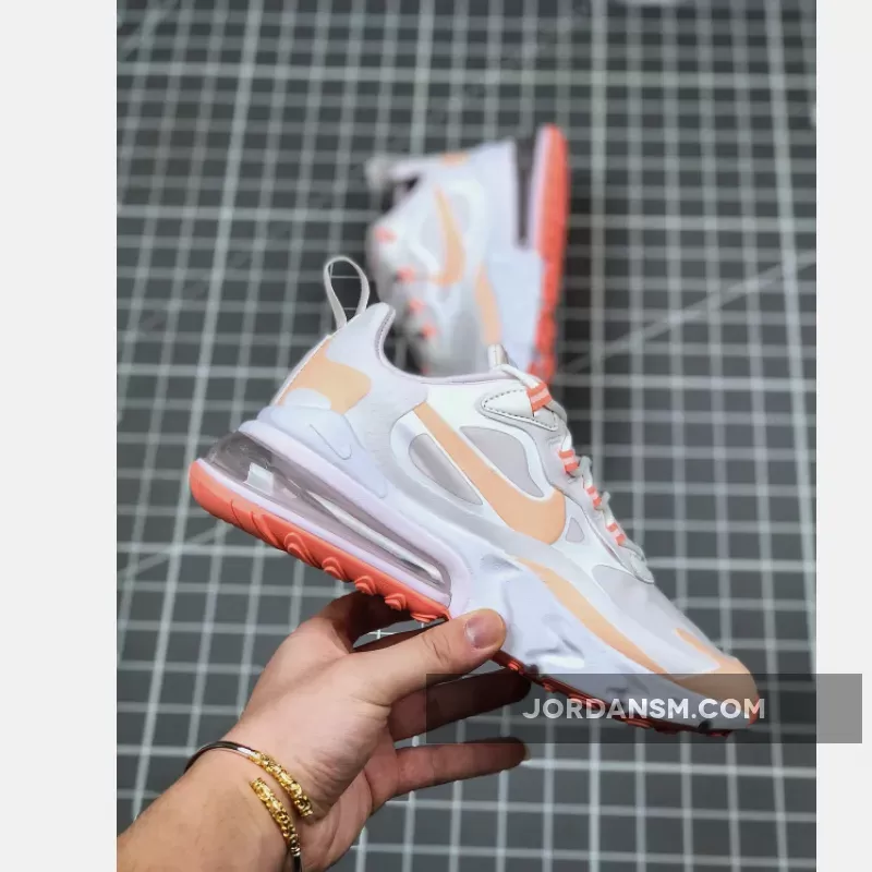 Nike Air Max 270 React Crimson Tint / Nike Air Max 270 React Summit White Crimson Tint WMNS CJ0619-103