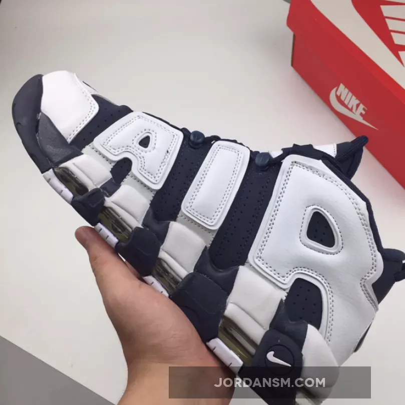 Nike Air More Uptempo 'Olympic' White/Midnight Navy-Metallic Gold-Sport Red olympic uptempo