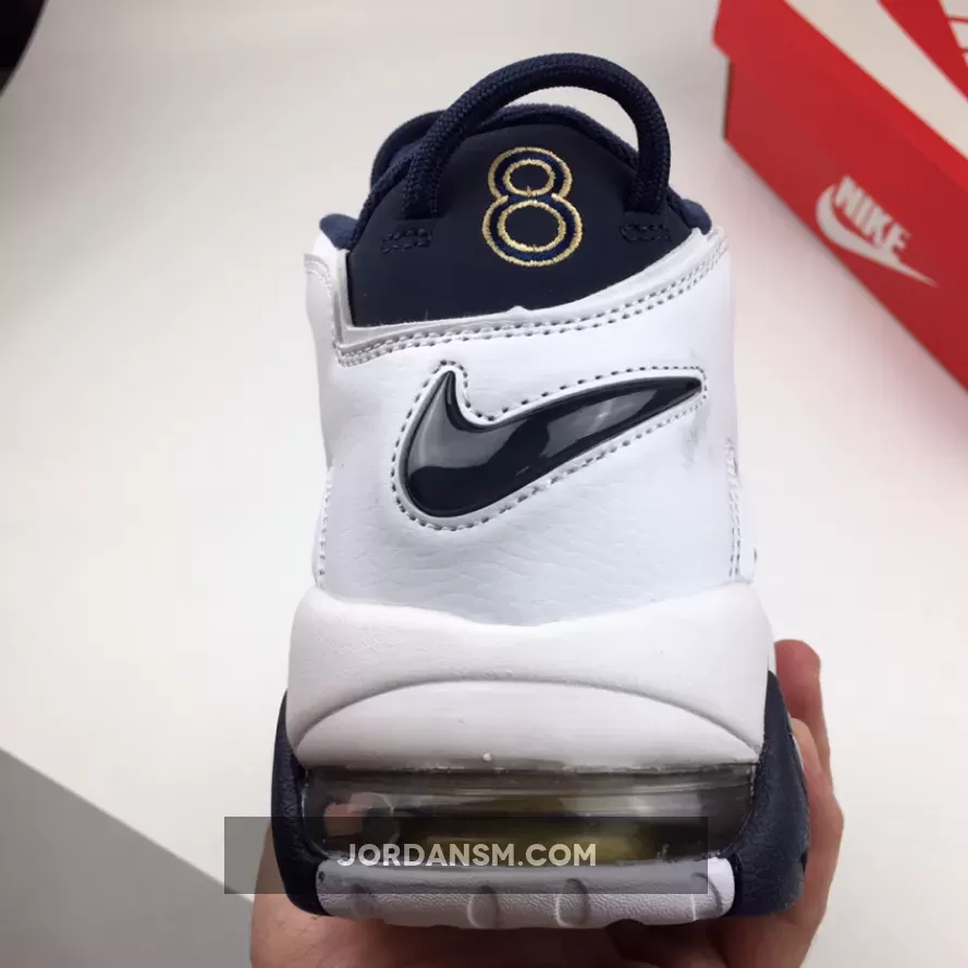 Nike Air More Uptempo 'Olympic' White/Midnight Navy-Metallic Gold-Sport Red olympic uptempo