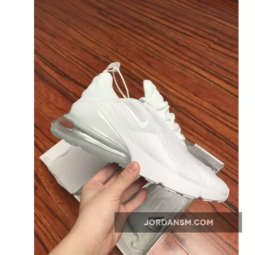 Nike Air Max 270 'Triple White' AH6789-102 / triple white air max 270