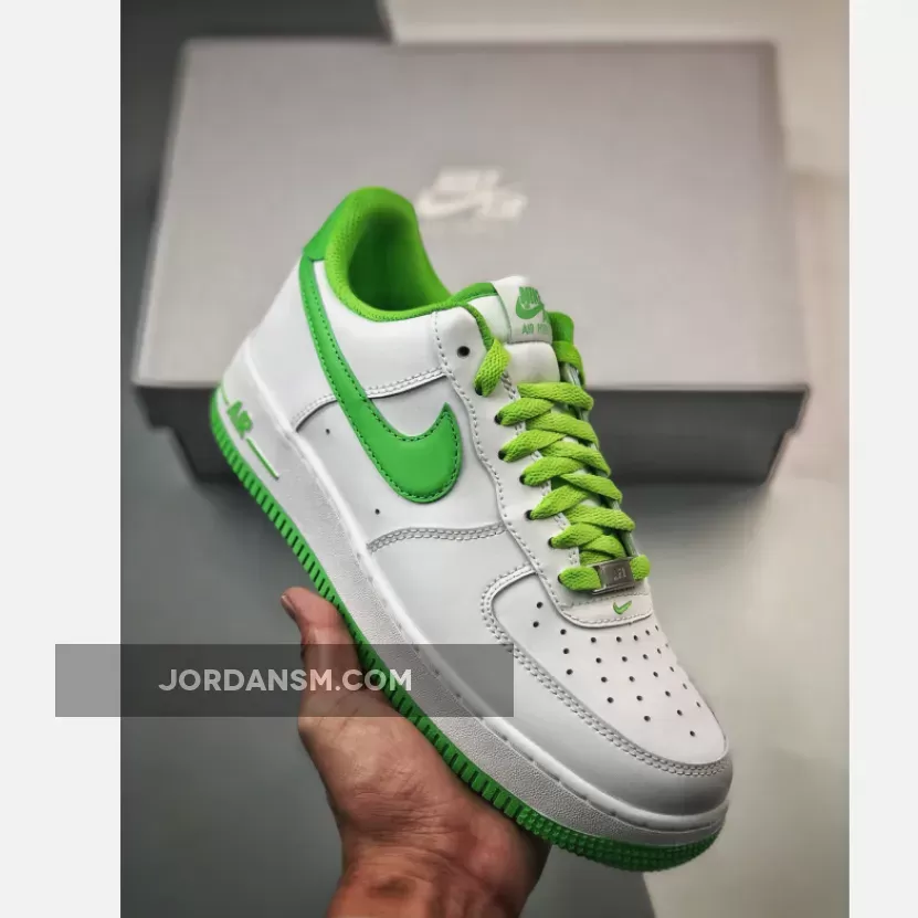 Nike Air Force 1 Low White and Green DH7561-105 / white and green air force