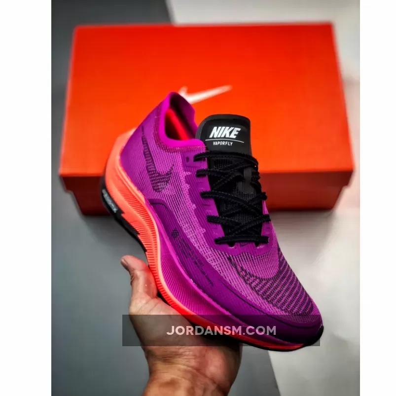 Nike ZoomX VaporFly NEXT% 2 Hyper Violet Flash Crimson CU4123-501 Restock