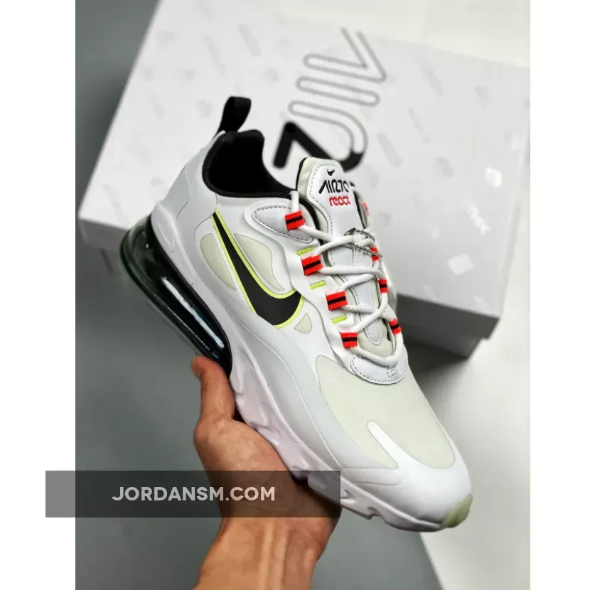 Nike Air Max 270 React White Crimson CZ6685-100 New Releases