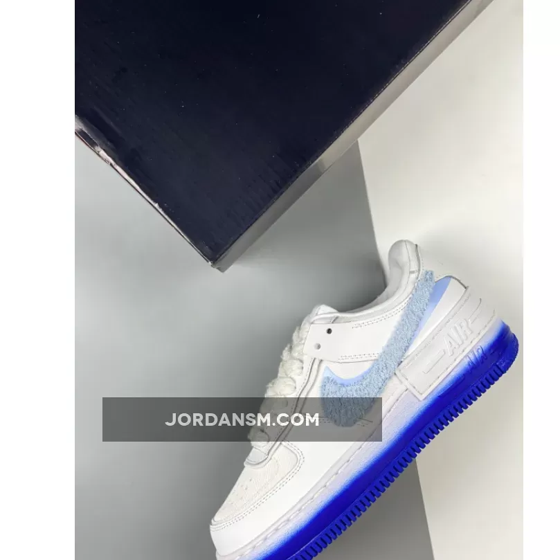 Nike Air Force 1 Shadow Canvas Chenille FJ4567-100 / nike air force 1 canvas