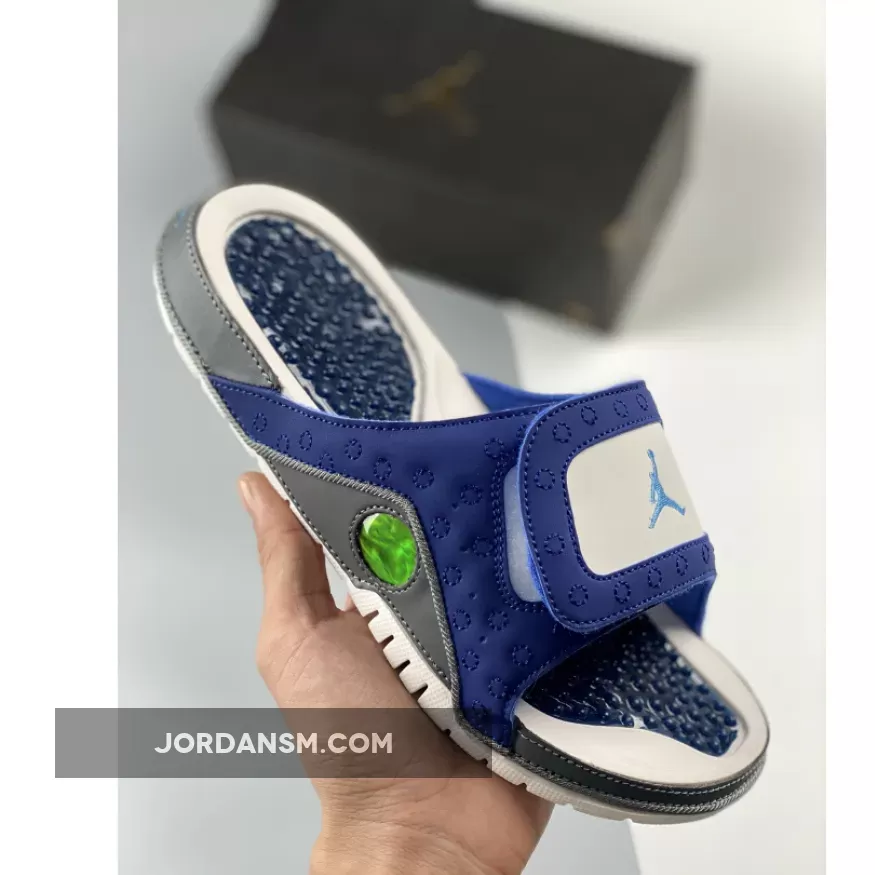Jordan Hydro 13 Slide Flint Grey 684915-401 - Jordan Hydro 13 Slides