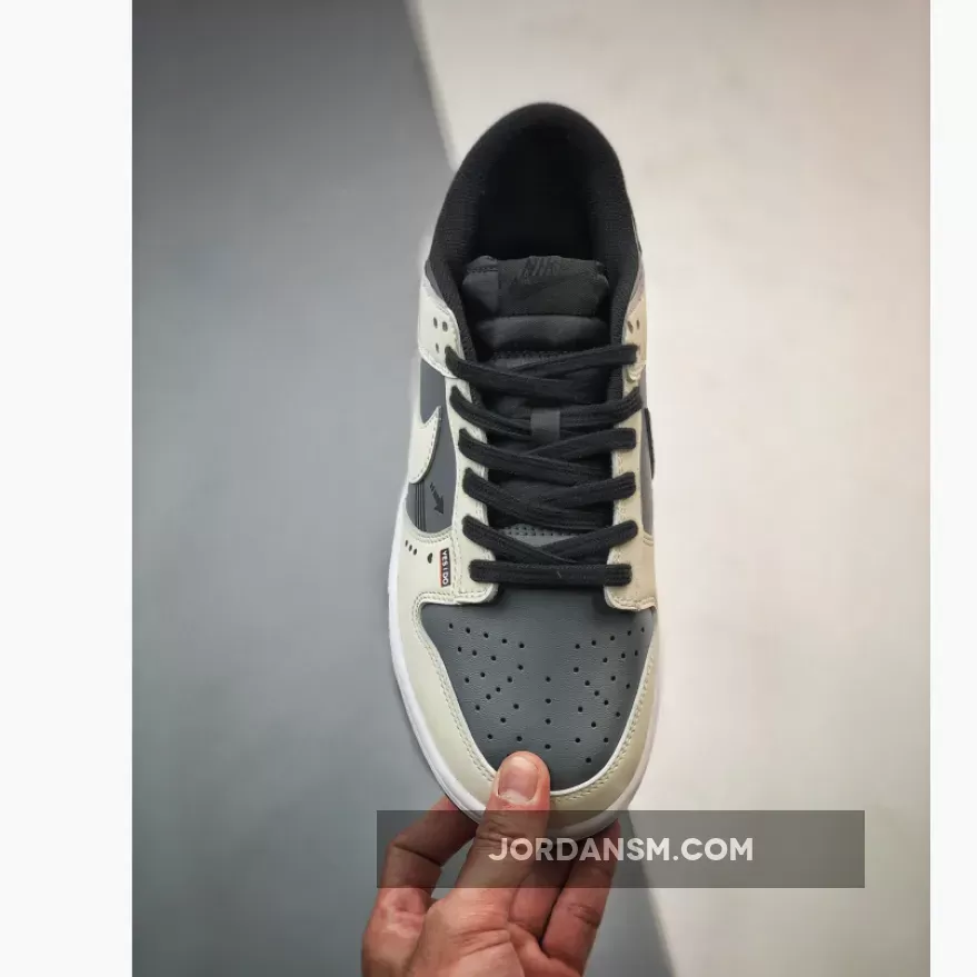 Nike Dunk Low White/Drak Grey-Black 1680453182 Online