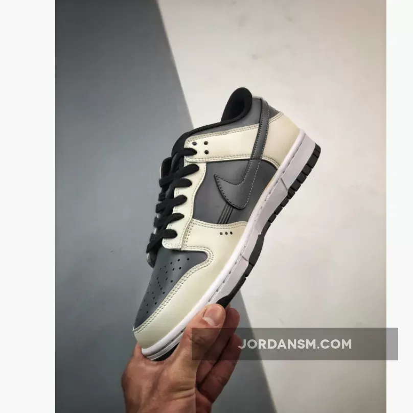 Nike Dunk Low White/Drak Grey-Black 1680453182 Online