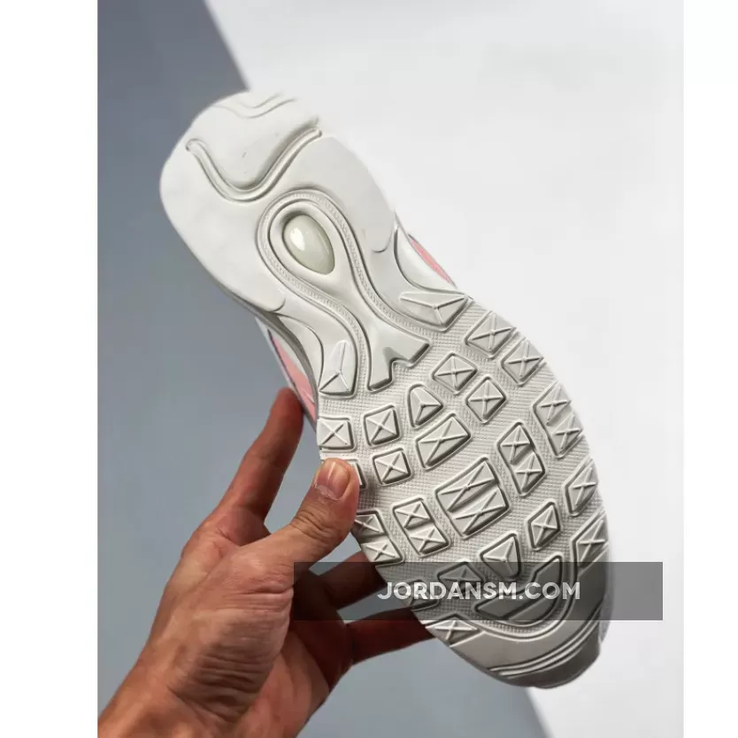 Nike Air Max 97 White/Bleached Coral 921733-104 / wmns air max 97 'bleached coral'