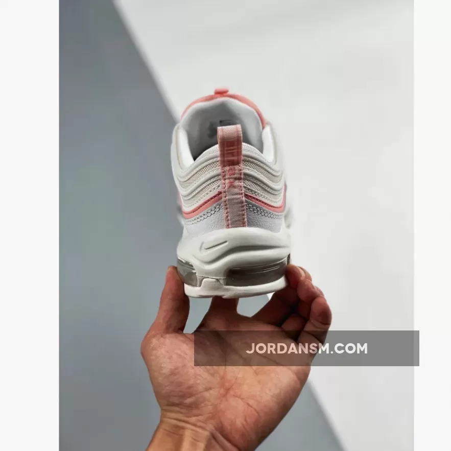 Nike Air Max 97 White/Bleached Coral 921733-104 / wmns air max 97 'bleached coral'