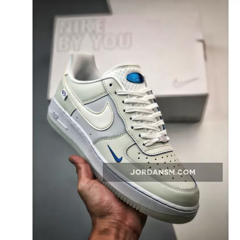 Nike Air Force 1 Low 'Global' Sail/White-Game Royal FB1839-111 New Releases