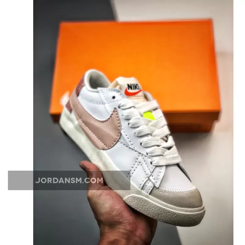 Nike Blazer Low Jumbo White Pink Oxford DQ1470-102 New Releases