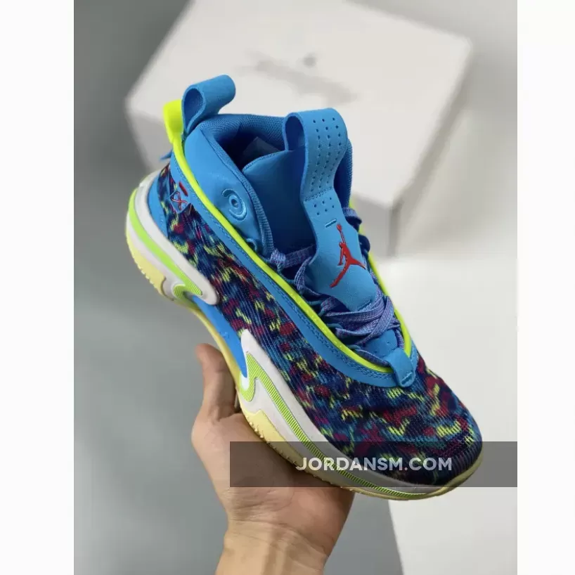 Air Jordan 36 "Luka" Laser Blue/Pink Prime/Black DN6155-430