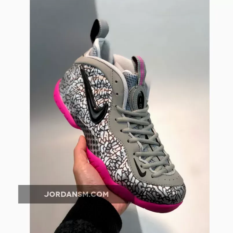 Nike Air Foamposite Pro Wolf Grey/Hyper Pink-Black 616750-002 Online
