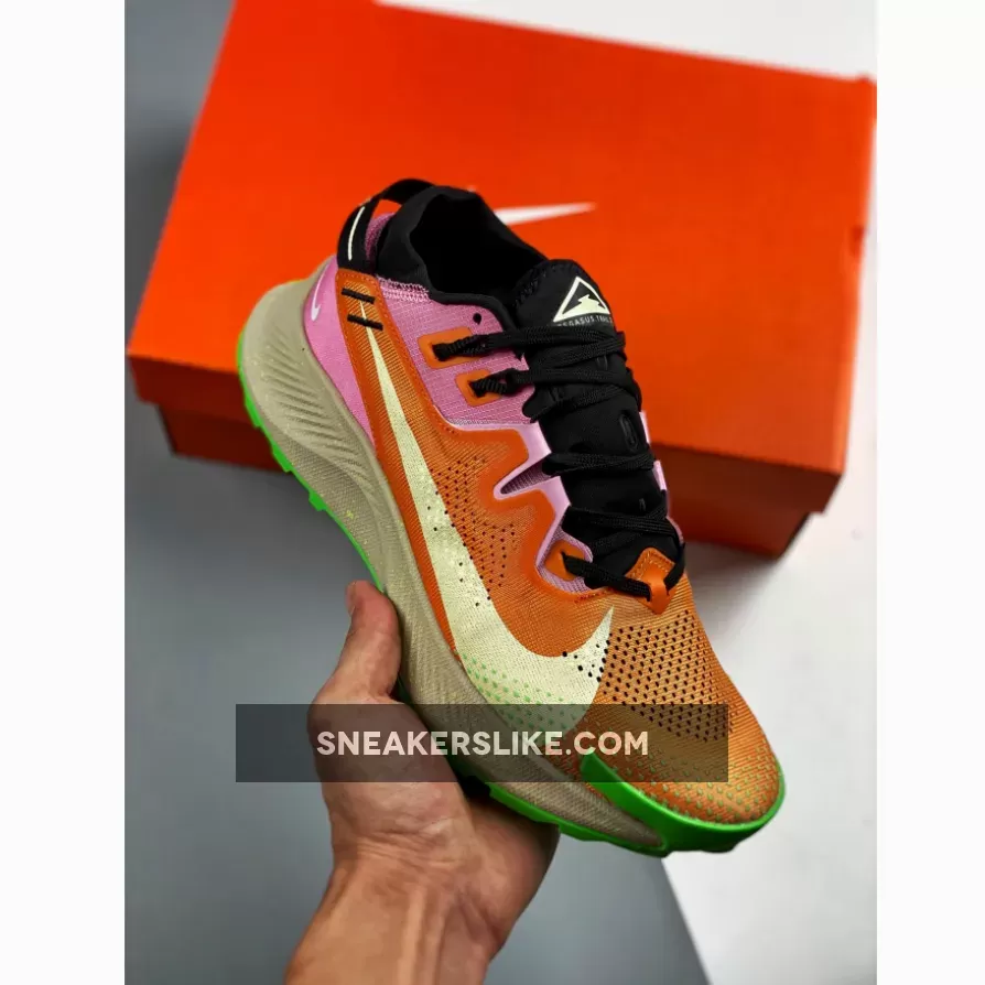 Nike Pegasus Trail 2 Bright Mango Neon nike pegasus trail 2 size 13