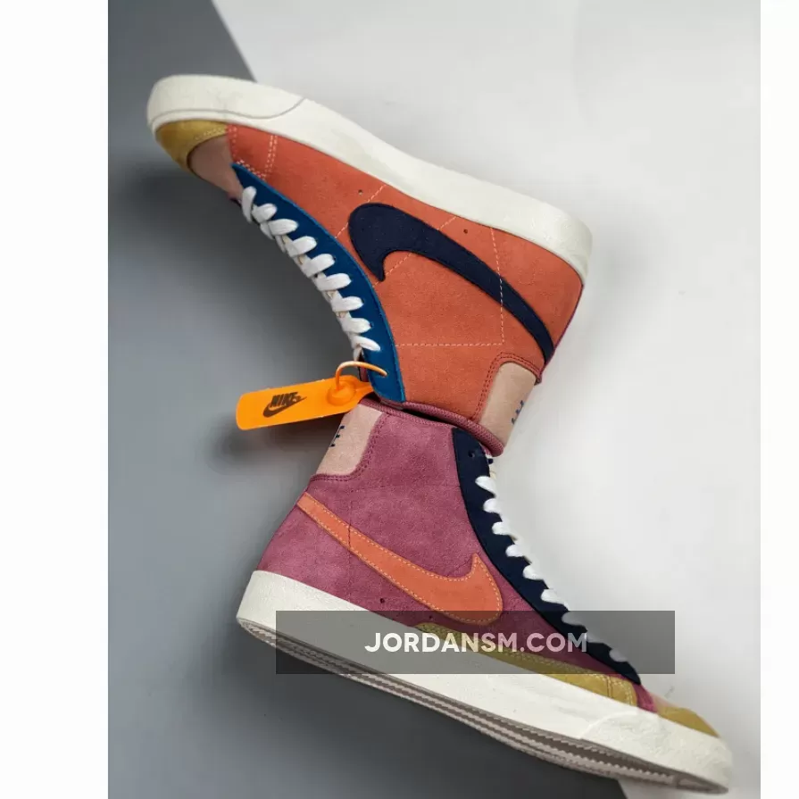 Nike Blazer Mid '77 Vintage WE Suede Desert Berry Red / blazer mid '77 vintage we suede sneaker